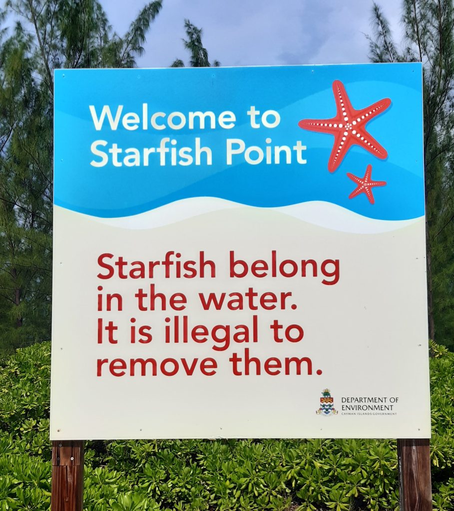 starfish point sign